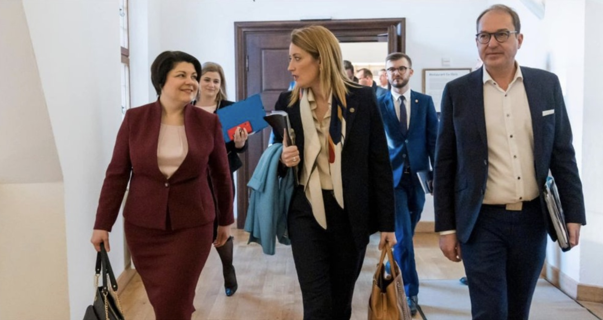 President of the European Parliament after meeting Natalia Gavrilița: “We will continue to support Moldova as a candidate country. We thank her for believing in Europe and supporting European values”