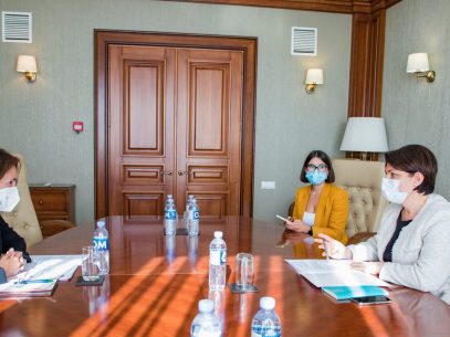 Prime Minister Gavrilița Met the European Bank for Reconstruction and Development Representative in Moldova, Angela Sax