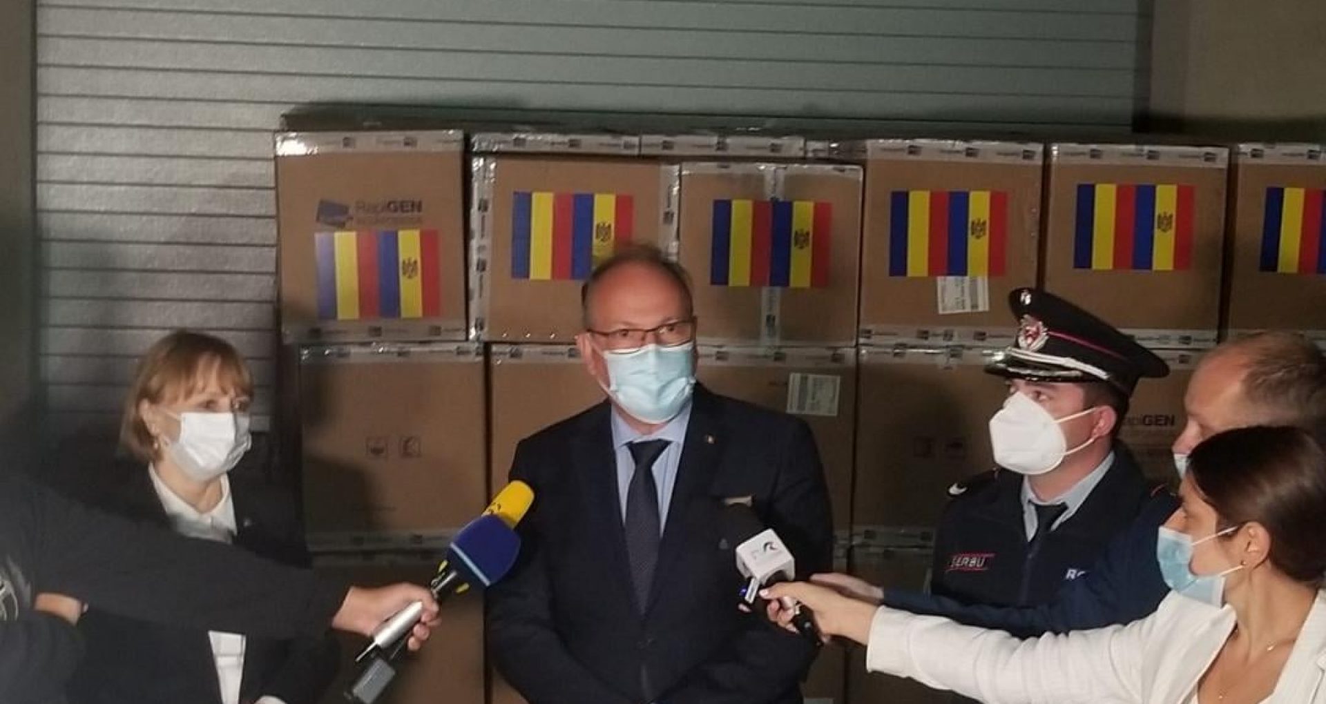 Romania Donates to Moldova 100,000 COVID-19 Rapid Antigen Tests