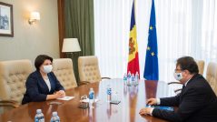 New Prime Minister Natalia Gavrilița Meets the Head of the EU Delegation, Peter Michalko