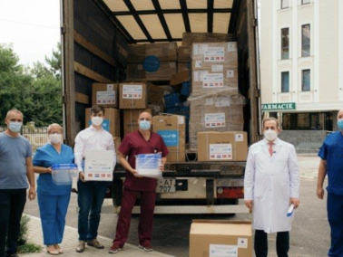 UNICEF Delivers a Batch of Personal Protective Equipment to Frontline Health Care Workers and Border Police