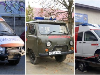 A Group of Moldovans Donated an Ambulance After the Ambulance Bought by the Authorities Broke Down