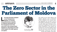 The Zero Sector in the Parliament of Moldova