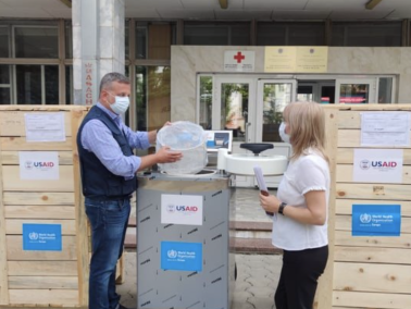 WHO and USAID Delivered Sterilization Equipment for Laboratories in Moldova