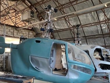 The Authorities Closed an Illegal Factory that Produced Helicopters