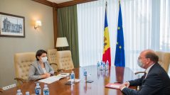 Prime Minister Gavrilița Meets the Russian Ambassador to Moldova