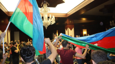 PHOTO / Mass Protests in Baku. Hundreds of Protesters Have Called for a Military Offensive in Nagorno-Karabakh