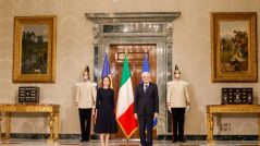 President Sandu Meets Italian President Sergio Mattarella on Her Official Visit to Rome