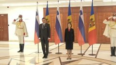 President Maia Sandu and the President of Slovenia, Borut Pahor, Met on Friday, October 1