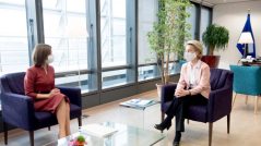 Maia Sandu Meets the President of the European Commission, Ursula von der Leyen