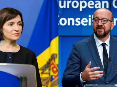 Maia Sandu had a Conversation with the President of the European Council, Charles Michel