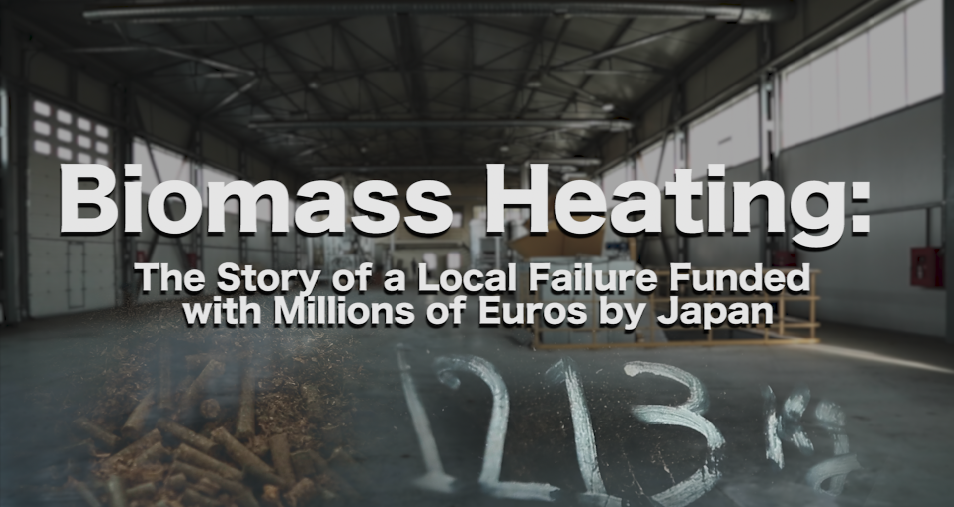 INVESTIGATION: Biomass Heating: The Story of a Local Failure Funded with Millions of Euros by Japan