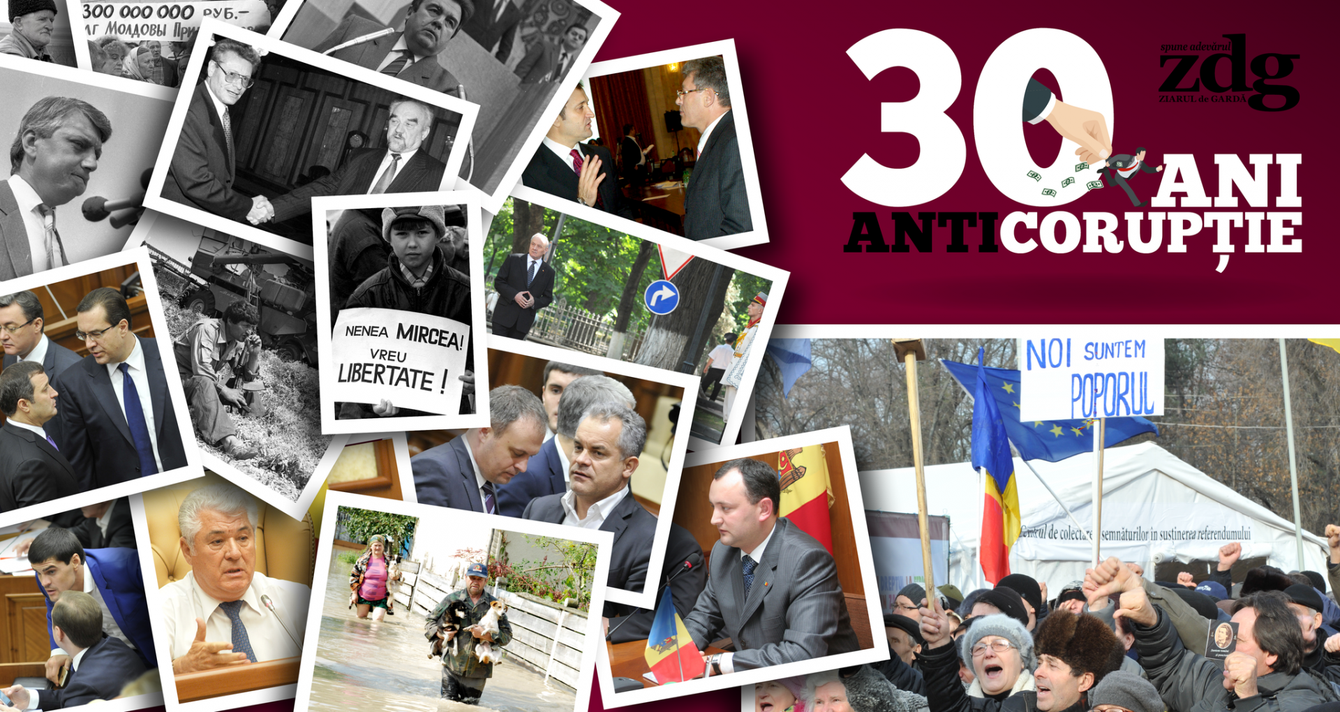 ZdG Exhibition: ”Corruption in Moldova. 30 Years of Struggle.”