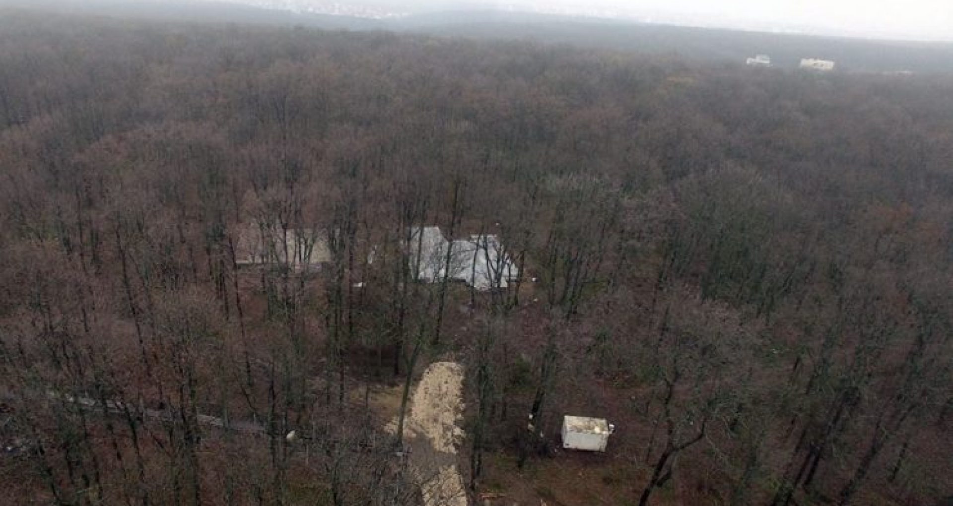 Concrete Instead of Trees in a Chișinău Forest