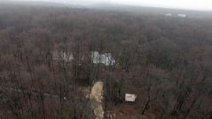 Concrete Instead of Trees in a Chișinău Forest