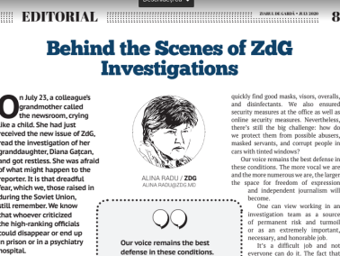 Behind the Scenes of ZdG Investigations