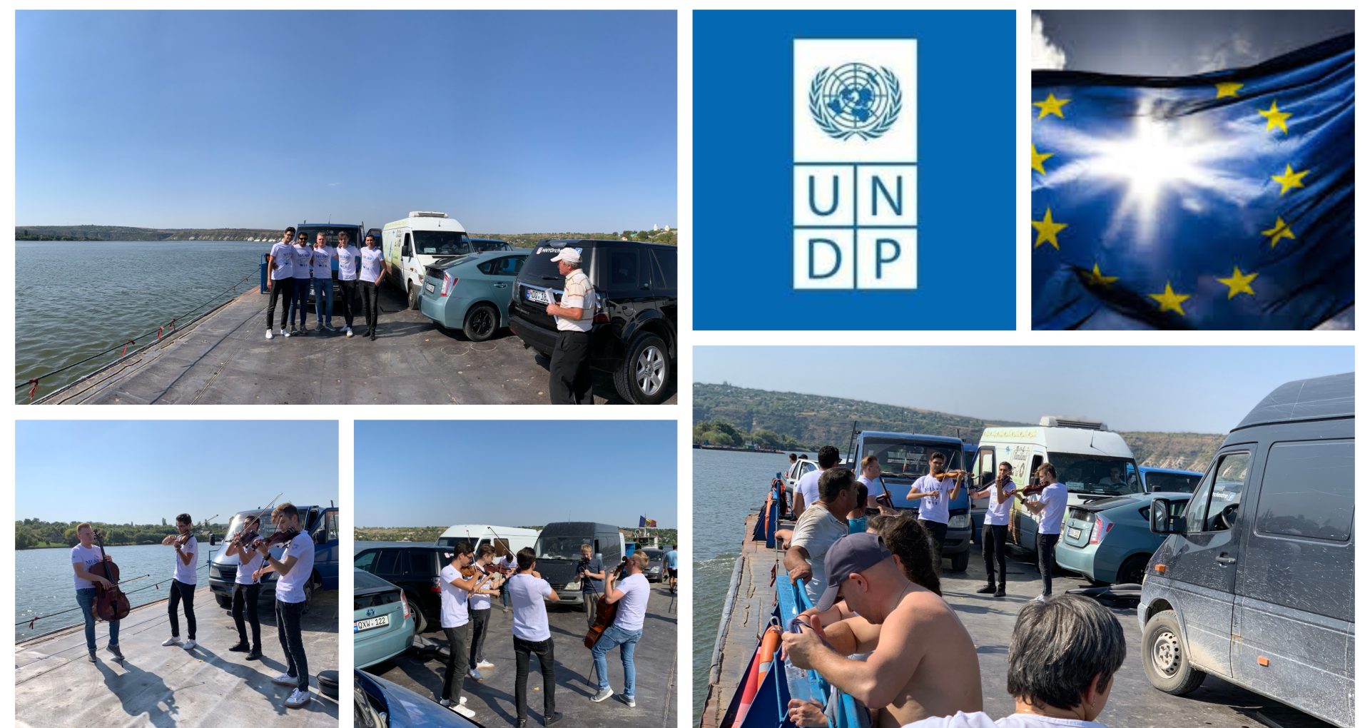 Music Connecting Tour on the Ferry from Molovata on the Nistru River