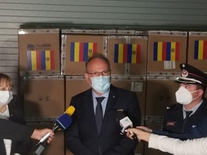 Romania Donates to Moldova 100,000 COVID-19 Rapid Antigen Tests