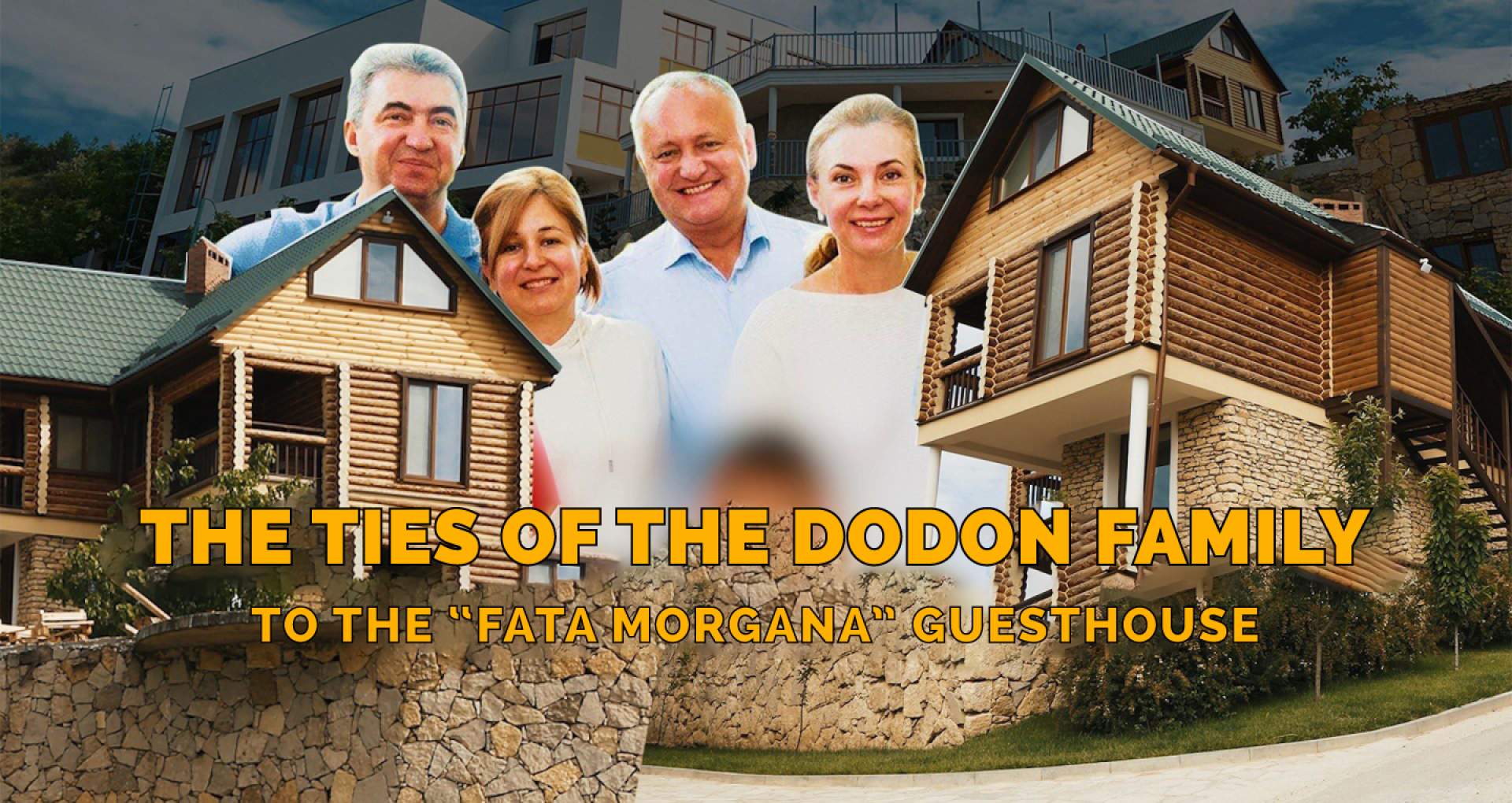 The Dodon family’s links with the “Fata Morgana” guesthouse: “There will be a restaurant with 100 seats. People who live closer say Dodon bought it. To keep a low profile, he put in charge his brother-in-law.”