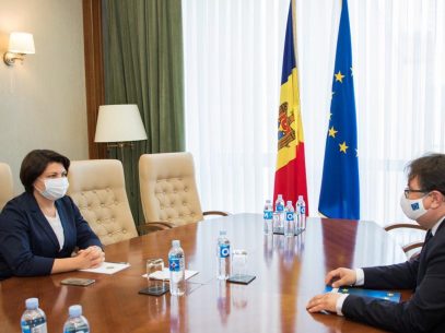 New Prime Minister Natalia Gavrilița Meets the Head of the EU Delegation, Peter Michalko