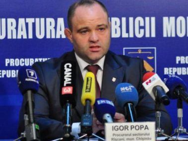 Igor Popa, Head of Chișinău Prosecutor’s Office, Ciocana Headquarters, was Detained for 72 hours being Accused of Illicit Enrichment