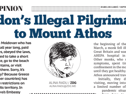 Dodon’s Illegal Pilgrimage To Mount Athos