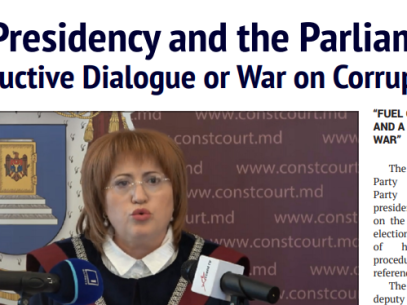 The Presidency and the Parliament: Constructive Dialogue or War on Corruption?