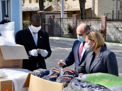 The U.S. Embassy Donates Equipment for the Ministry of Internal Affairs