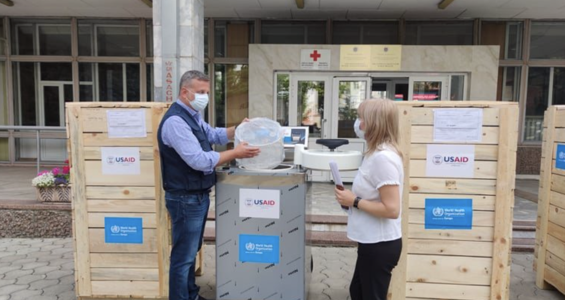 WHO and USAID Delivered Sterilization Equipment for Laboratories in Moldova