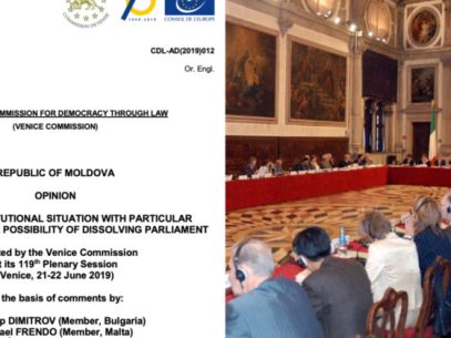 DOC / Full Venice Commission Opinion: the instability was caused by coordinated action at extreme speed between PDM and CC