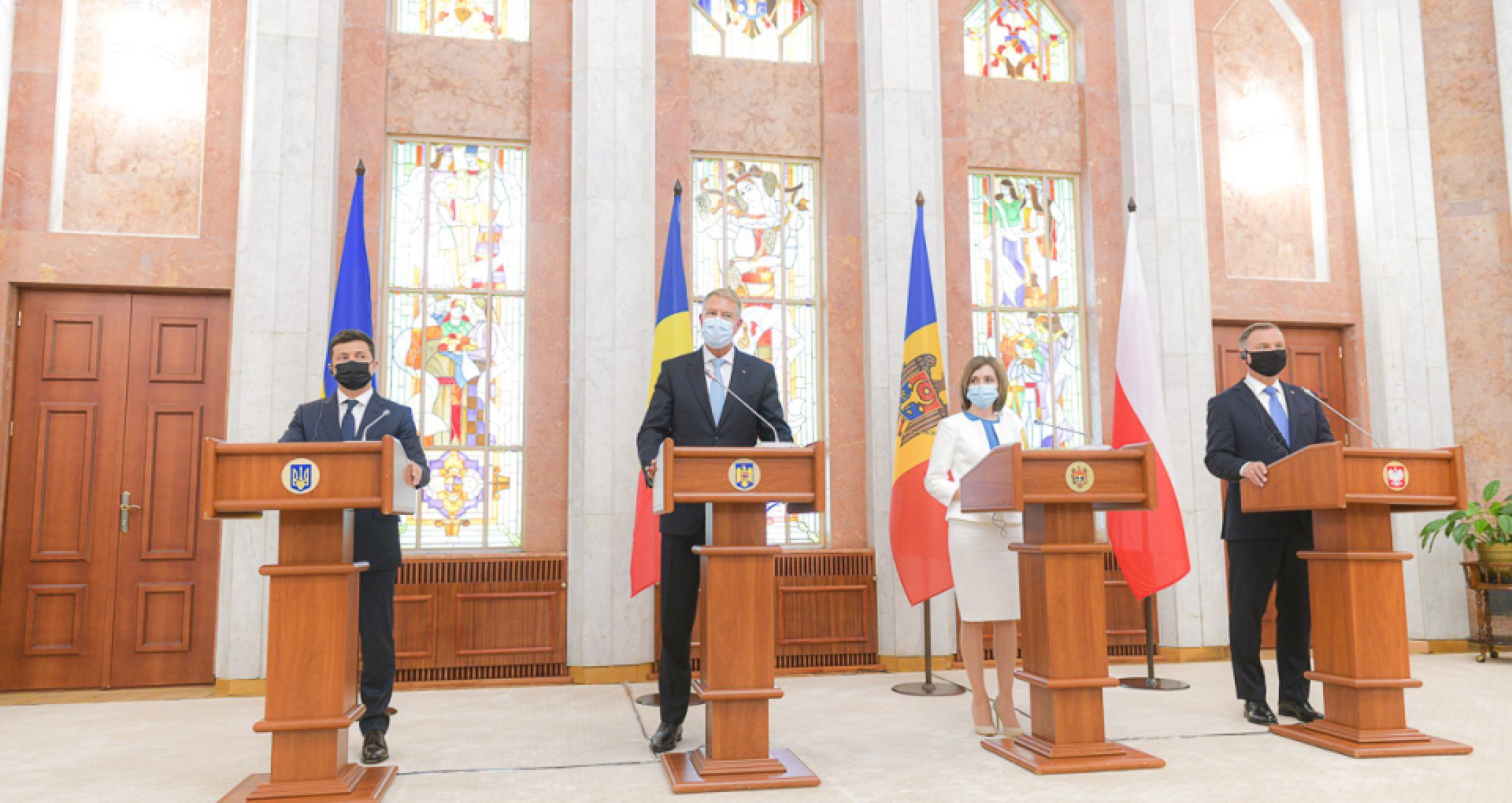 Presidents of Ukraine, Poland, and Romania on Moldova’s 30th Anniversary of Independence