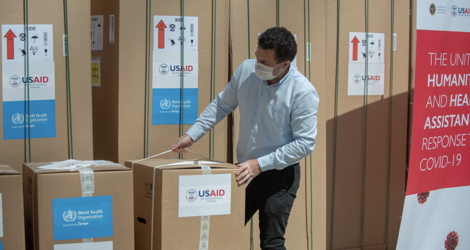 WHO and USAID Donate Equipment to Support the Healthcare System in the Fight Against the COVID-19 Pandemic