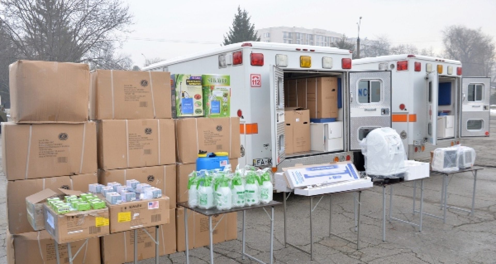 The US Donates To Moldovan Army Medical Equipment Worth 250,000 Dollars