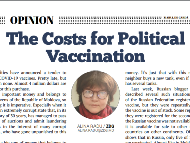 The Costs for Political Vaccination