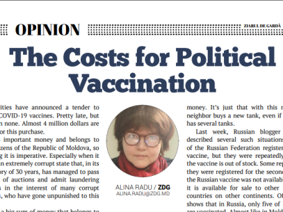 The Costs for Political Vaccination