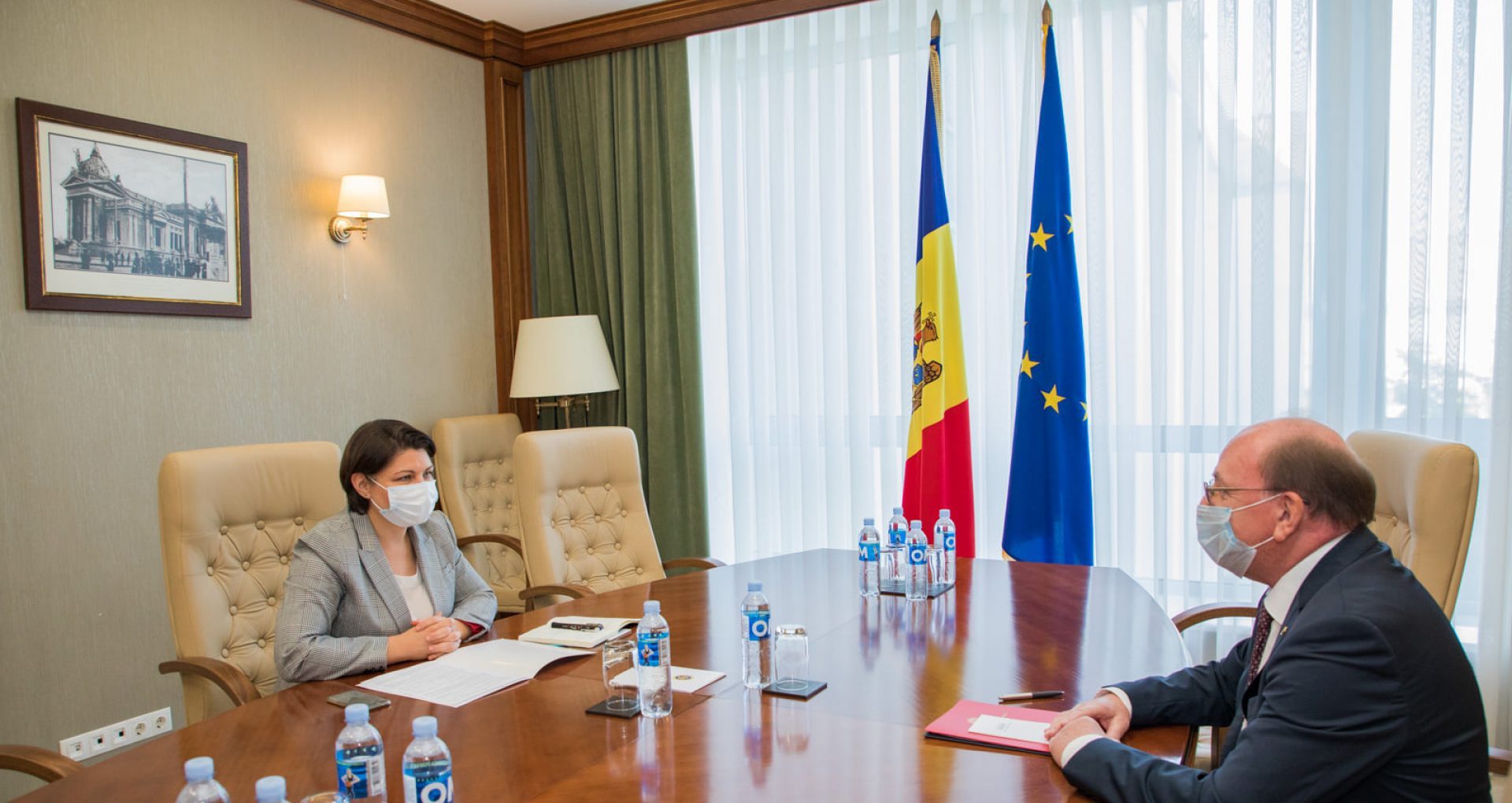 Prime Minister Gavrilița Meets the Russian Ambassador to Moldova