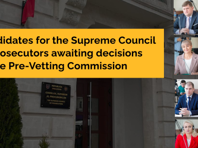 Two more candidates for the Superior Council of Magistracy, heard by the Pre-Vetting Commission