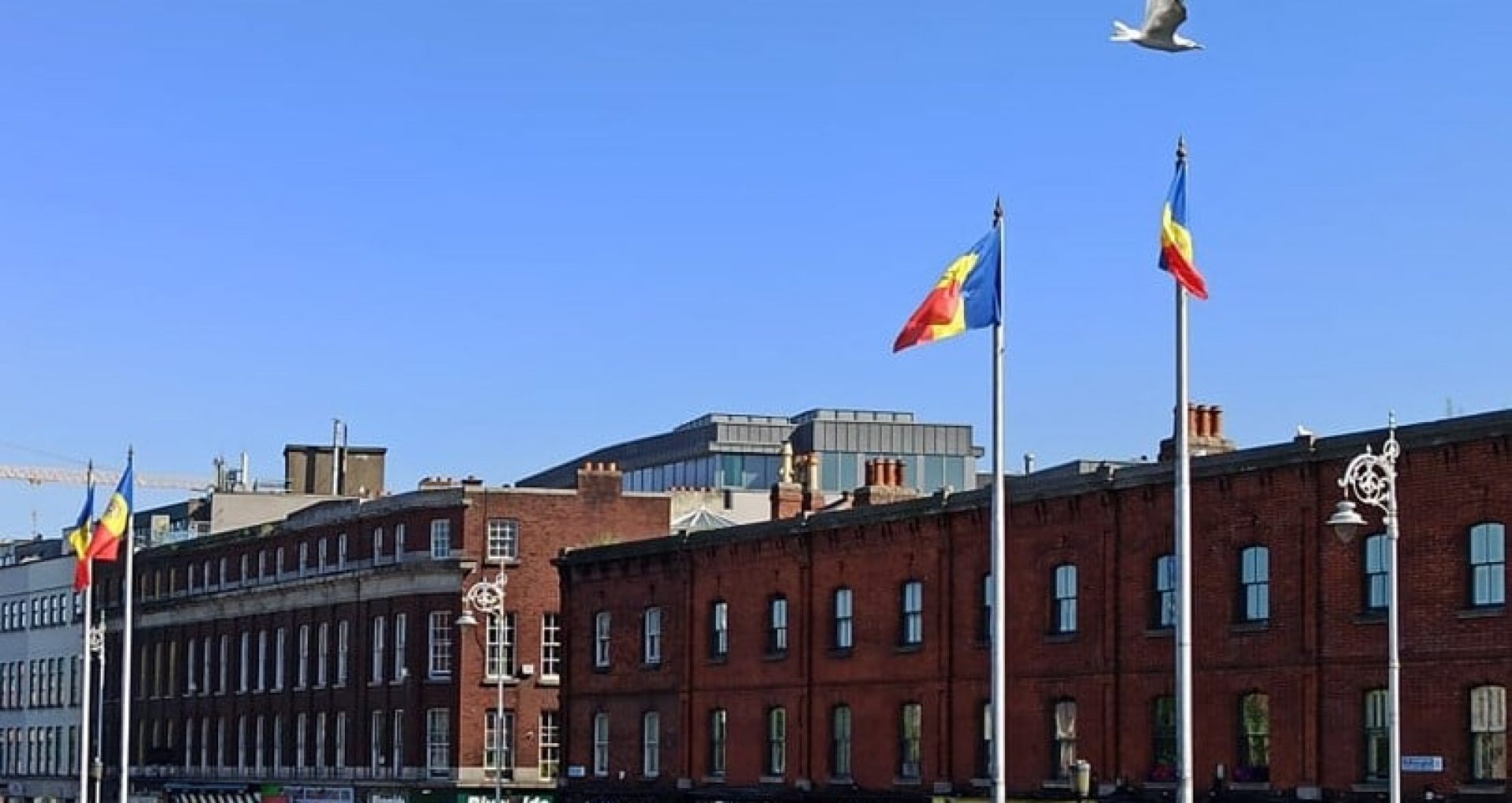 The Moldovan Flag Was Hoisted in Dublin and in São Paulo, Brazil, on the 30th Anniversary of Independence