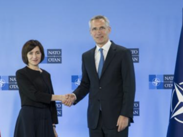 President Maia Sandu had a Conversation with NATO Secretary General, Jens Stoltenberg