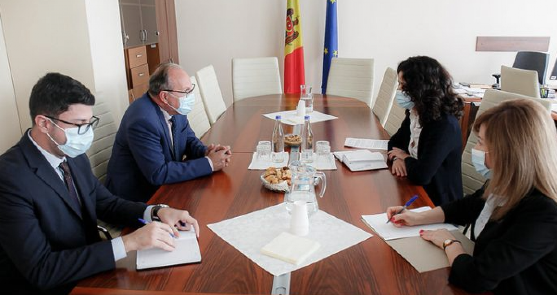 The Justice Reform Was Discussed by the Chairman of the Committee on Legal Affairs, Appointments, and Immunities with the Romanian Ambassador to Chișinău