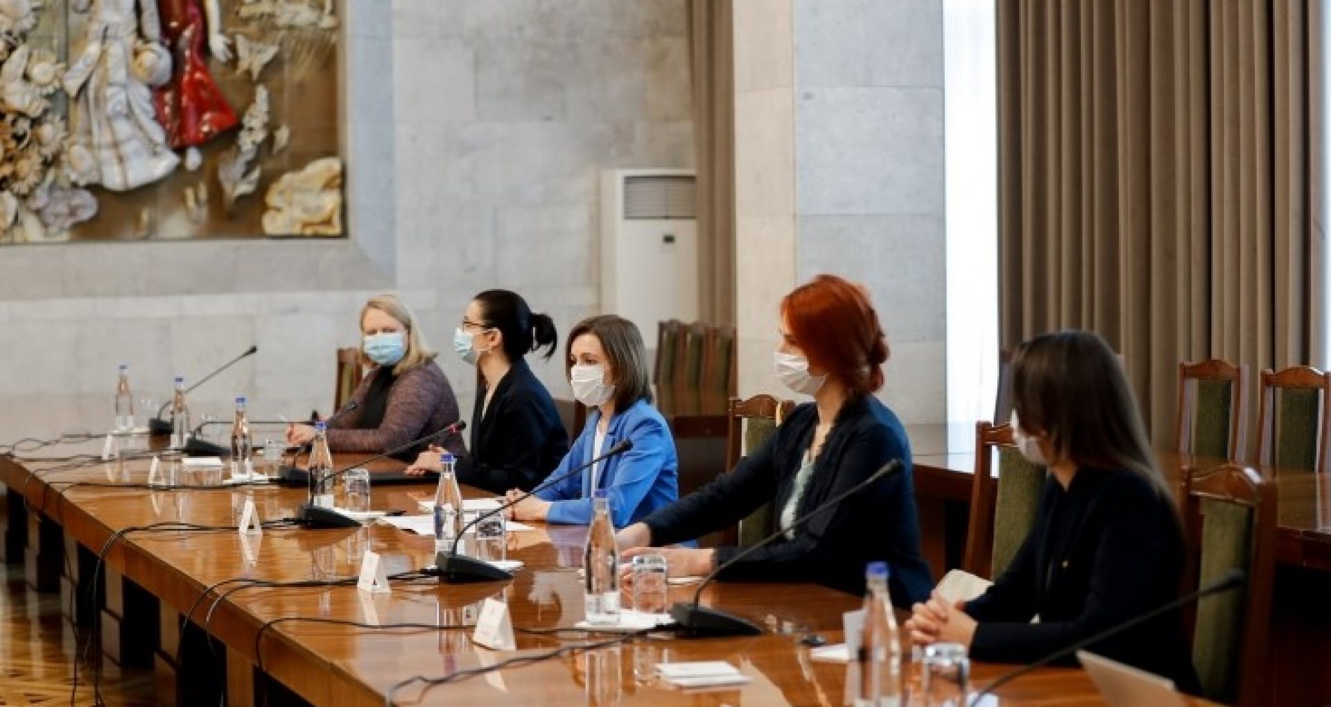 The Parliamentary Assembly of the Council of Europe Delegation Meets with President Maia Sandu and with the Interim Prime Minister Aureliu Ciocoi