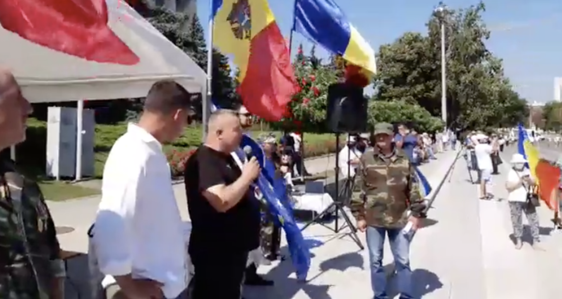 VIDEO/ Protests in the Grand National Assembly Square