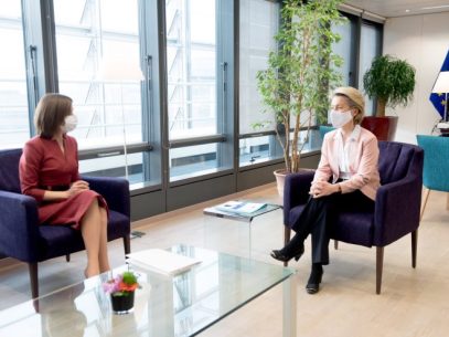 Maia Sandu Meets the President of the European Commission, Ursula von der Leyen