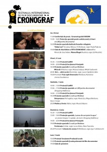 program complet crono 2013
