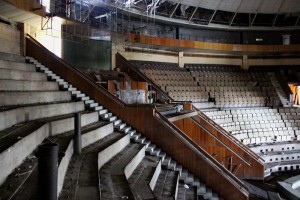 tiered-concrete-seating-surrounds-the-main-arena-of-the-circus
