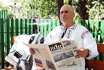 Constantin Cojan, meșter popular și cititor fidel al Ziarului de Gardă