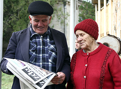 Tudor Paniș și Eudochia Botnari povestesc despre problemele pensionarilor
