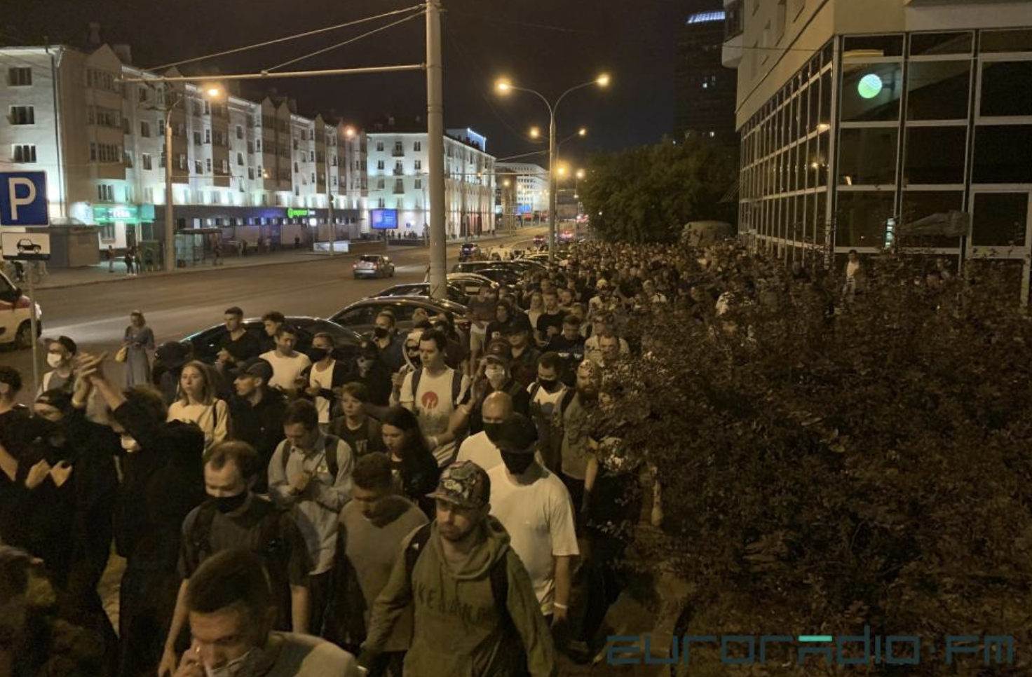 Минск против москвы. Белорусские стены против протеста.